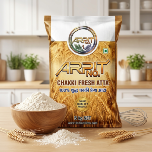 ARPIT No 1 Chakki Fresh Wheat flour 5 Kg Bag