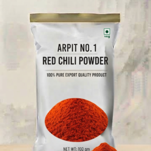 100% Pure Red Chili Powder 100 Gm Poucht